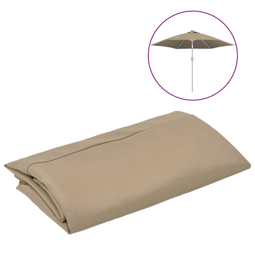 Ersatzbezug für Sonnenschirm Grün 300 cm