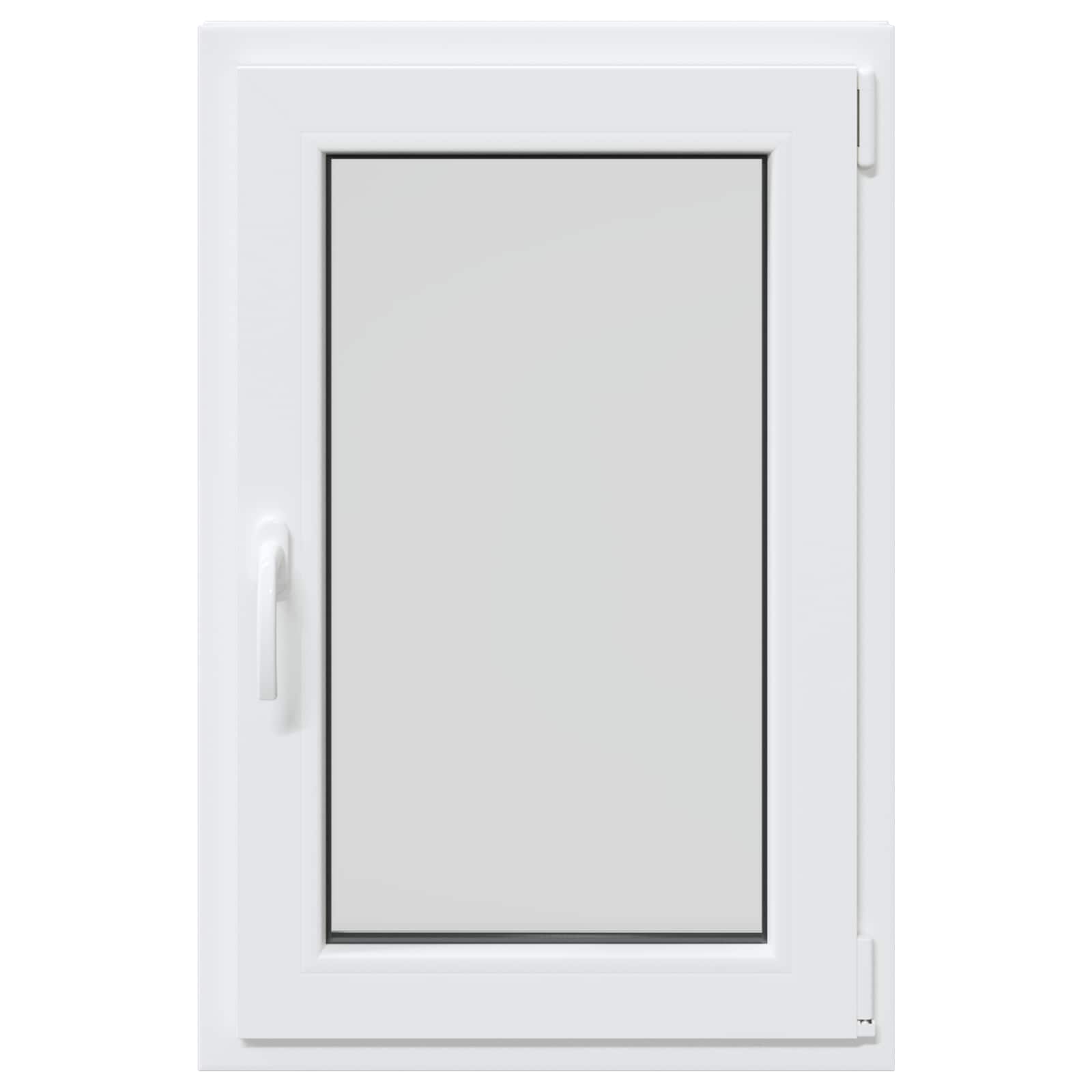 Kellerfenster RISOR 50 x 50 cm PVC und Glas Weiß