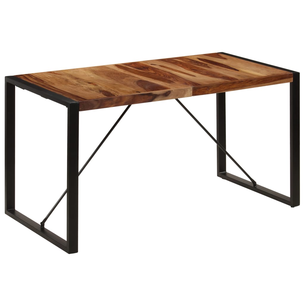 Esstisch 220x100x75 cm Massivholz Akazie