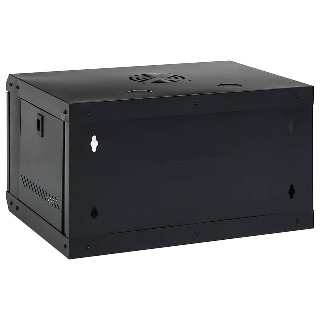 Netzwerkschrank mit Speicher Grau 60 x 45 x 28 cm Stahl