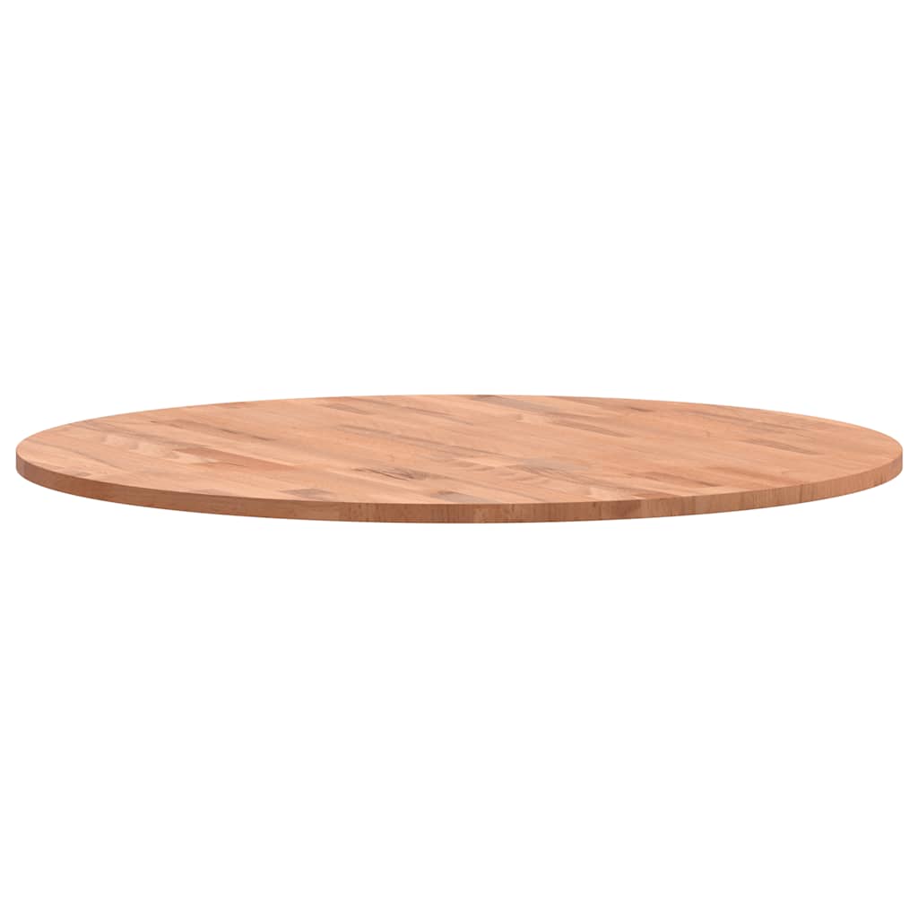 Tischplatte Ø30x1,5 cm Rund Massivholz Buche