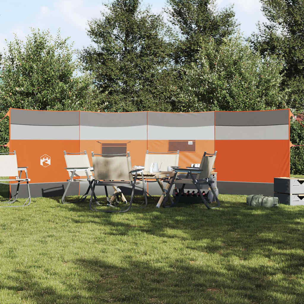 Camping-Windschutz Grün 510x153 cm Wasserdicht