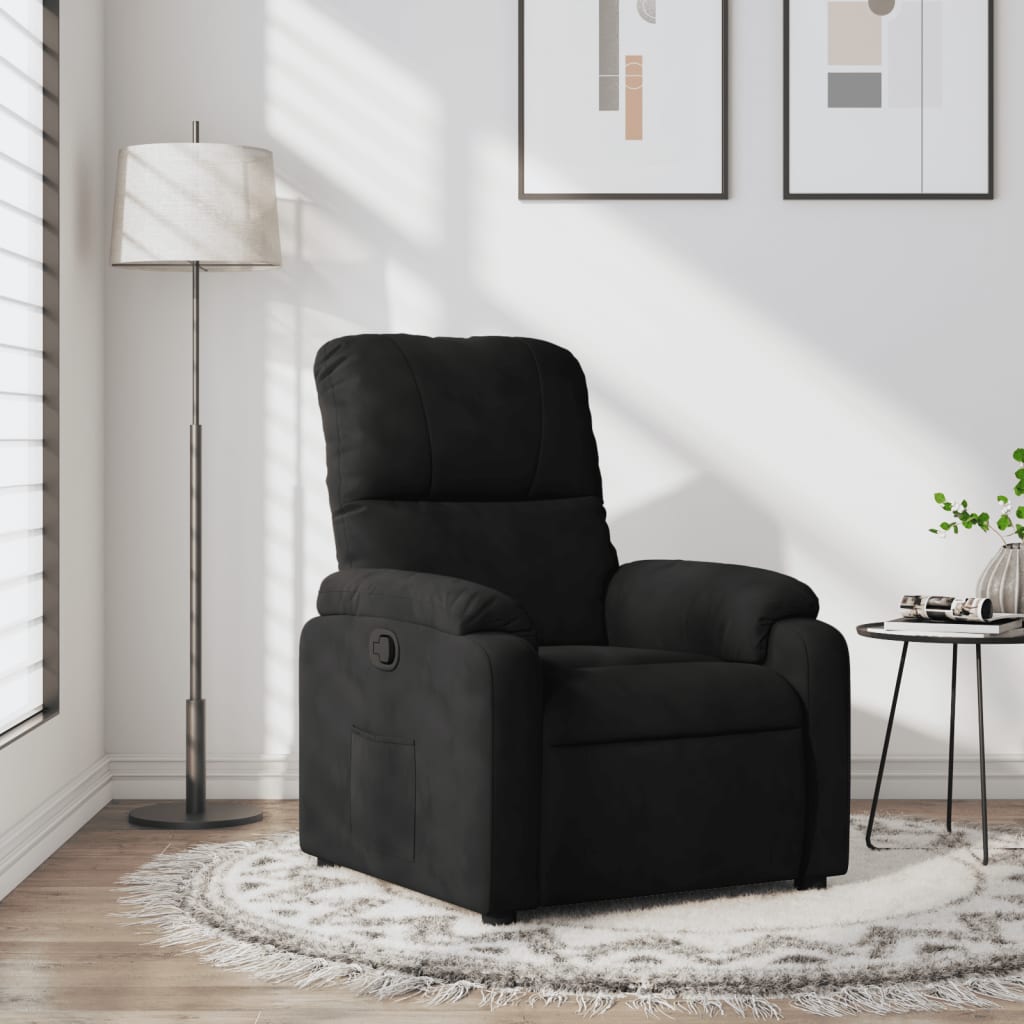 Relaxsessel Elektrisch Braun Mikrofasergewebe