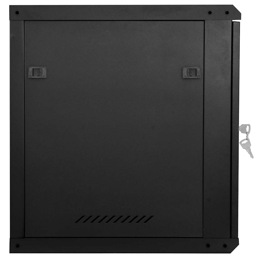 Netzwerkschrank mit Speicher Grau 60 x 45 x 28 cm Stahl