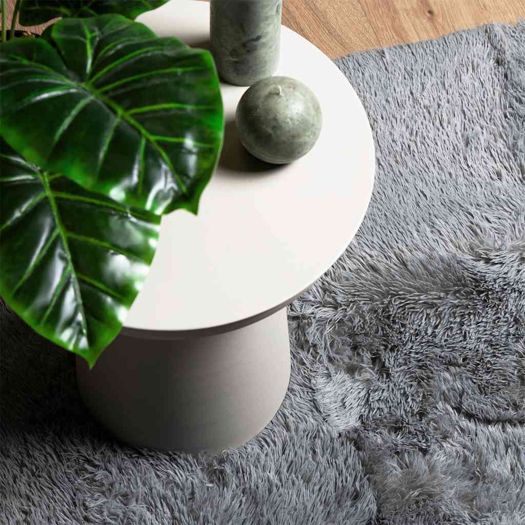 Teppich Shaggy Hochflor NAVARRA Beige 60x100 cm Polyester
