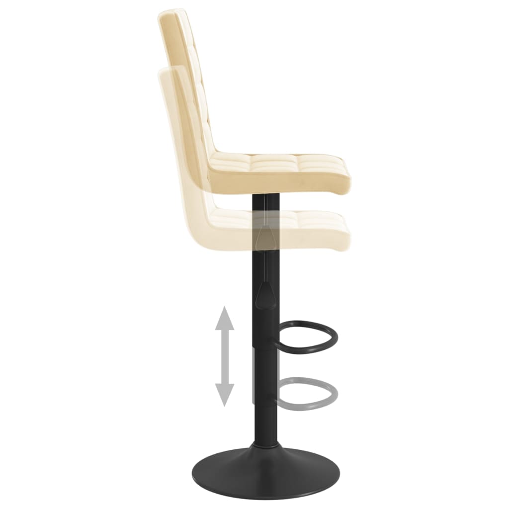 Barhocker Rosa Samt