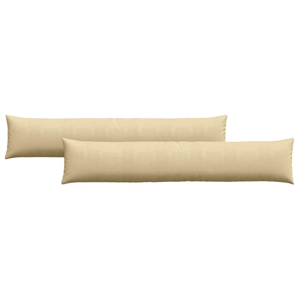 Sofakissen 2 Stück Hellgrau 50 x 30 cm Cordstoff