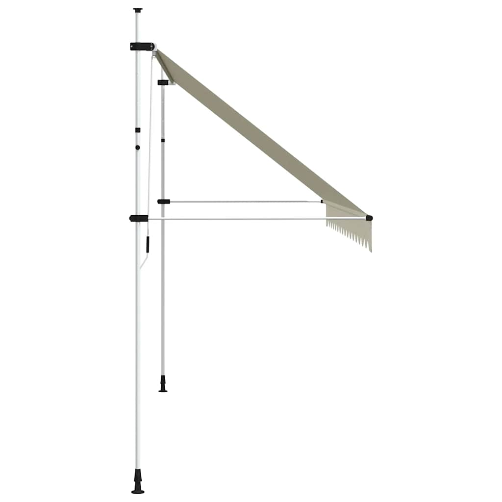 Einziehbare Markise Handbetrieben 150 cm Anthrazit