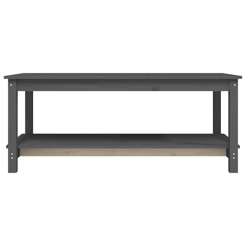 Couchtisch 110x55x45 cm Massivholz Kiefer
