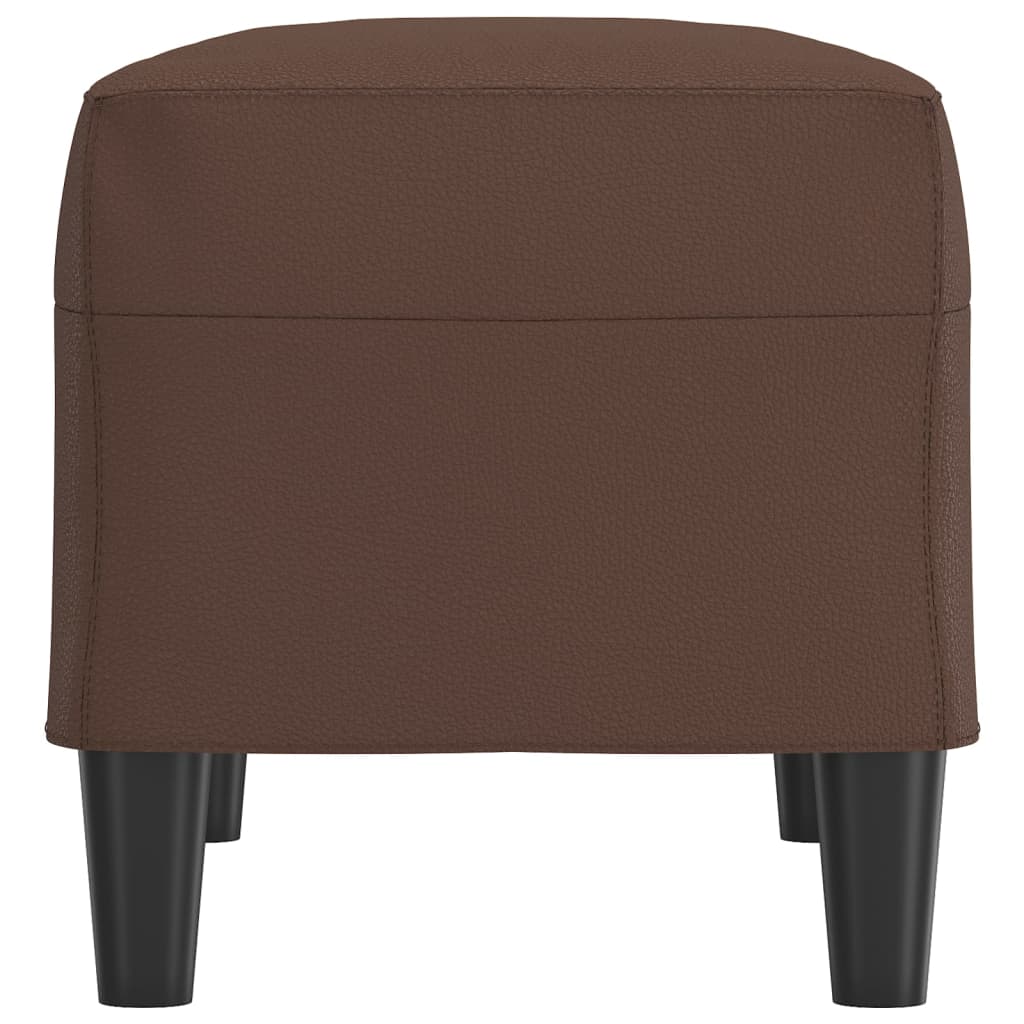 Sitzbank Schwarz 70x35x41 cm Kunstleder