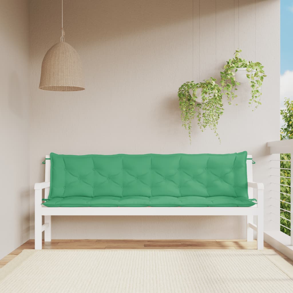 Gartenbank-Auflagen 2 Stk. Königsblau 100x50x7 cm Oxford-Gewebe