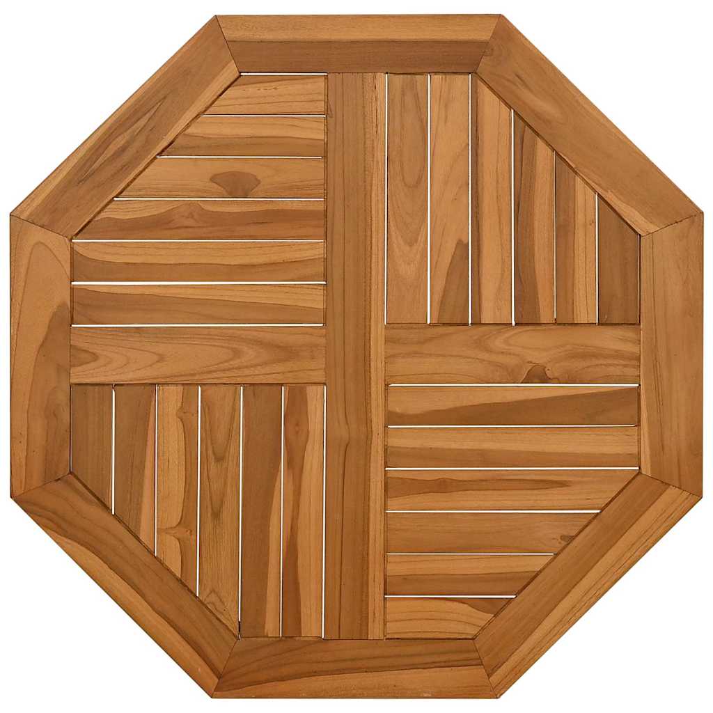 Tischplatte Massivholz Teak Rund 2,5 cm 40 cm