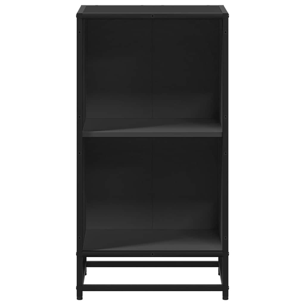 Bücherregal Schwarz 60x35x139 cm Holzwerkstoff