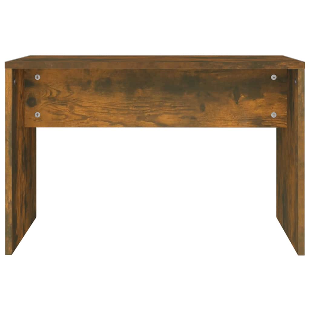 Schminkhocker Weiß 70x35x45 cm Holzwerkstoff