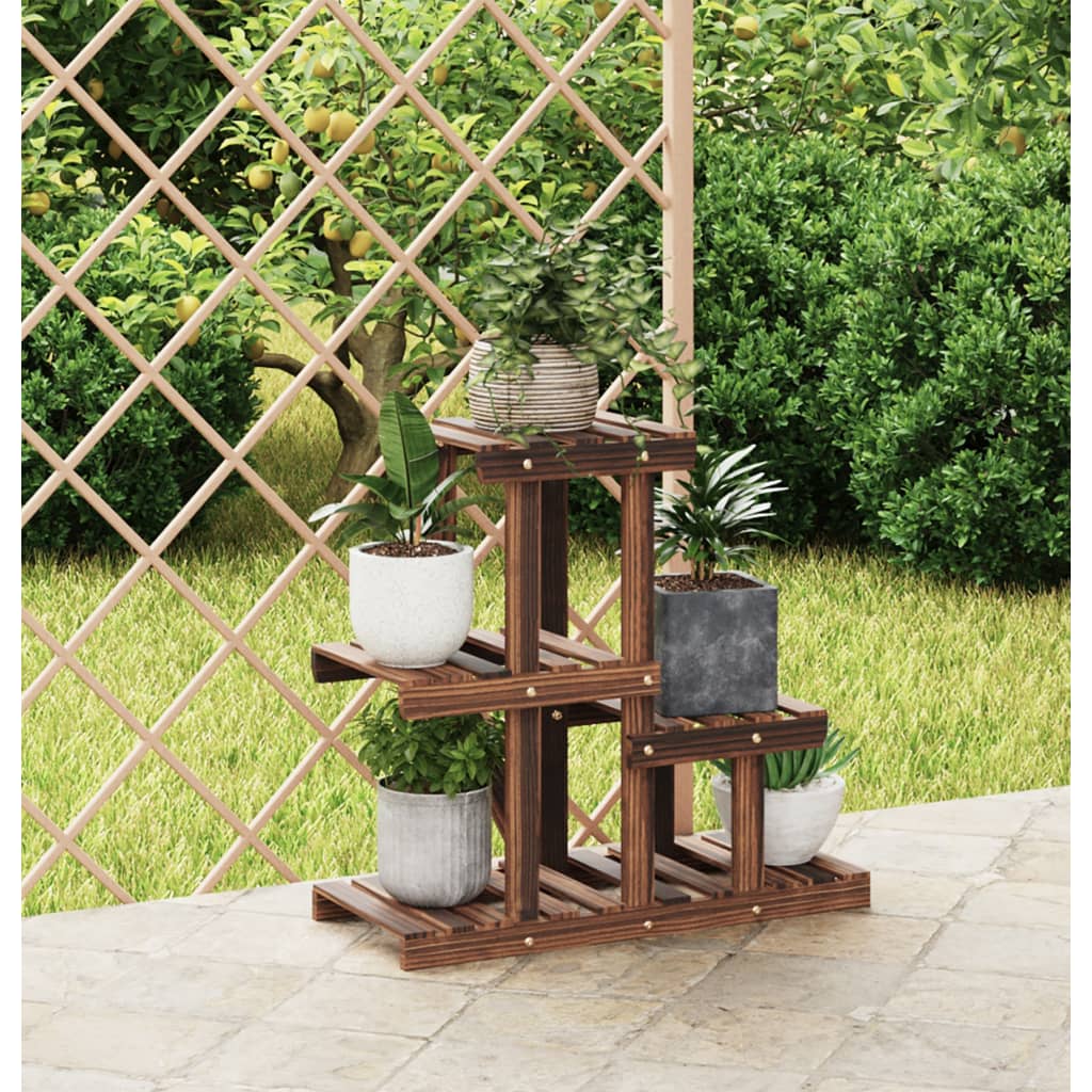 Blumenständer 110x25x96 cm Massivholz Tanne