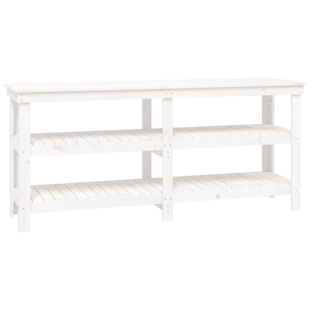 Werkbank 78,5x50x80 cm Massivholz Kiefer