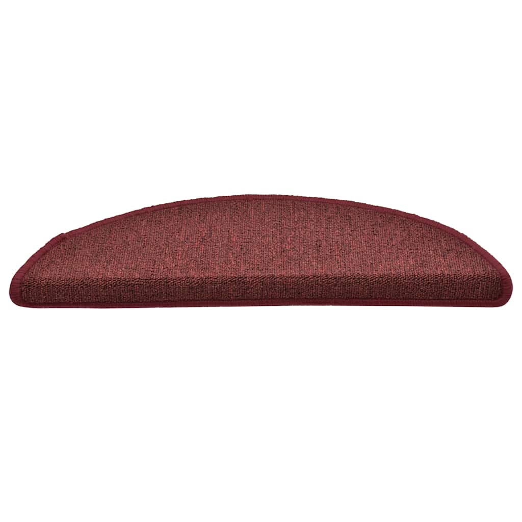 Stufenmatten 15 Stk. 56x17x3 cm Anthrazit Halbrund