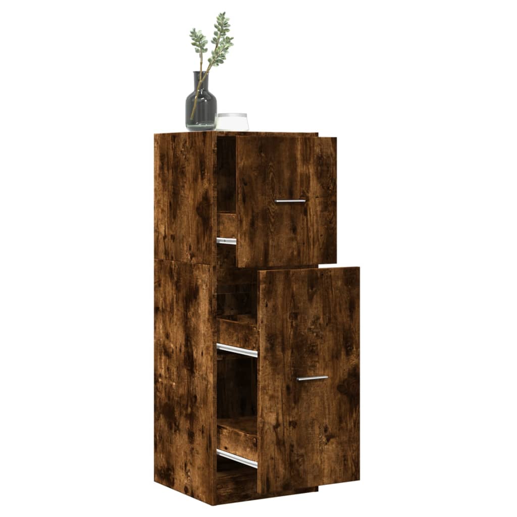 Apothekerschrank Weiß 30 x 41 x 174,5 cm Holzwerkstoff
