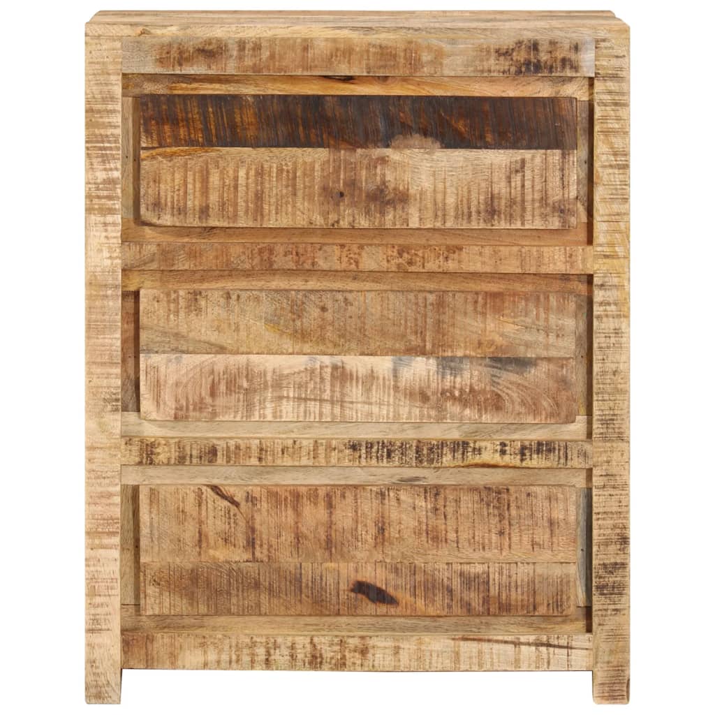 Schubladenschrank 60x33x75 cm Massivholz Akazie