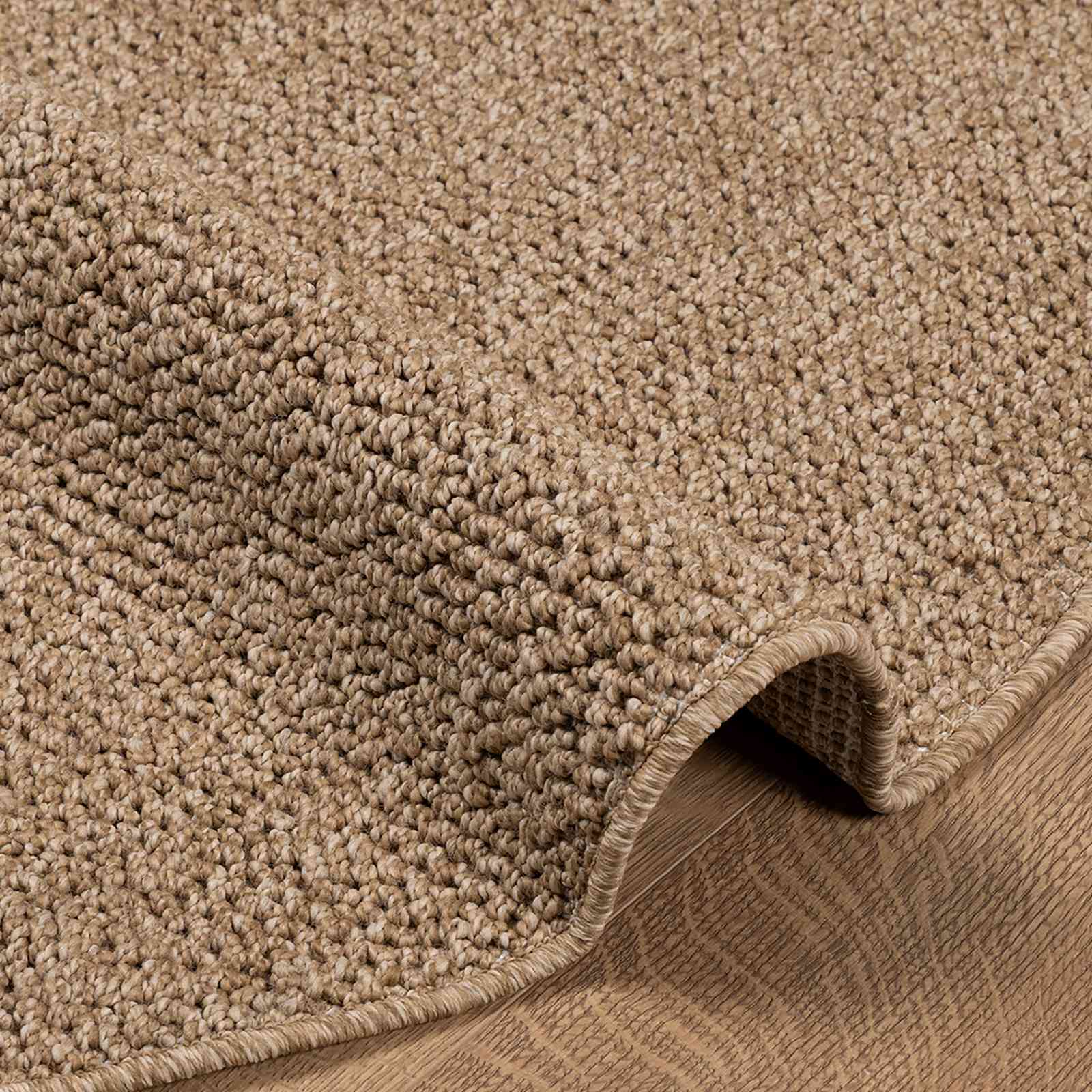 Bereichsteppiche Rechtwinklig AGIRA Natur 150 x 80 cm Polyester