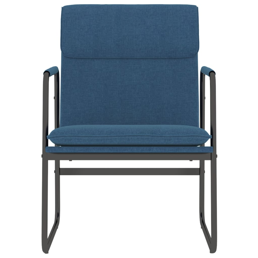 Loungesessel Hellgrau 55x64x80 cm Stoff