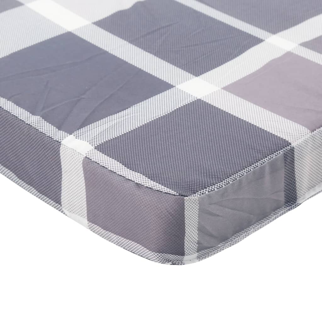 Liegestuhl-Auflagen 2 Stk. Creme Oxford-Gewebe