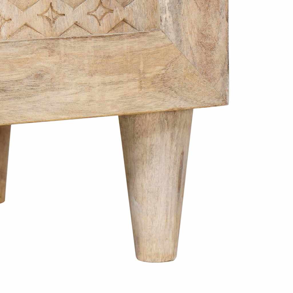 TV-Einheiten Hellbraun 105 x 33 x 46 cm Massivholz Mango