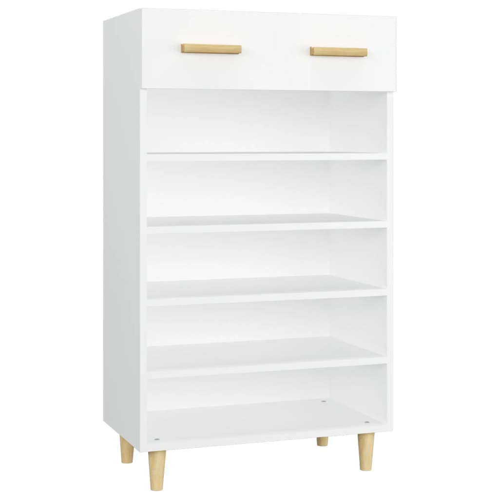 Schuhschrank mit Regal Altholz 60 x 35 x 105 cm Holzwerkstoff