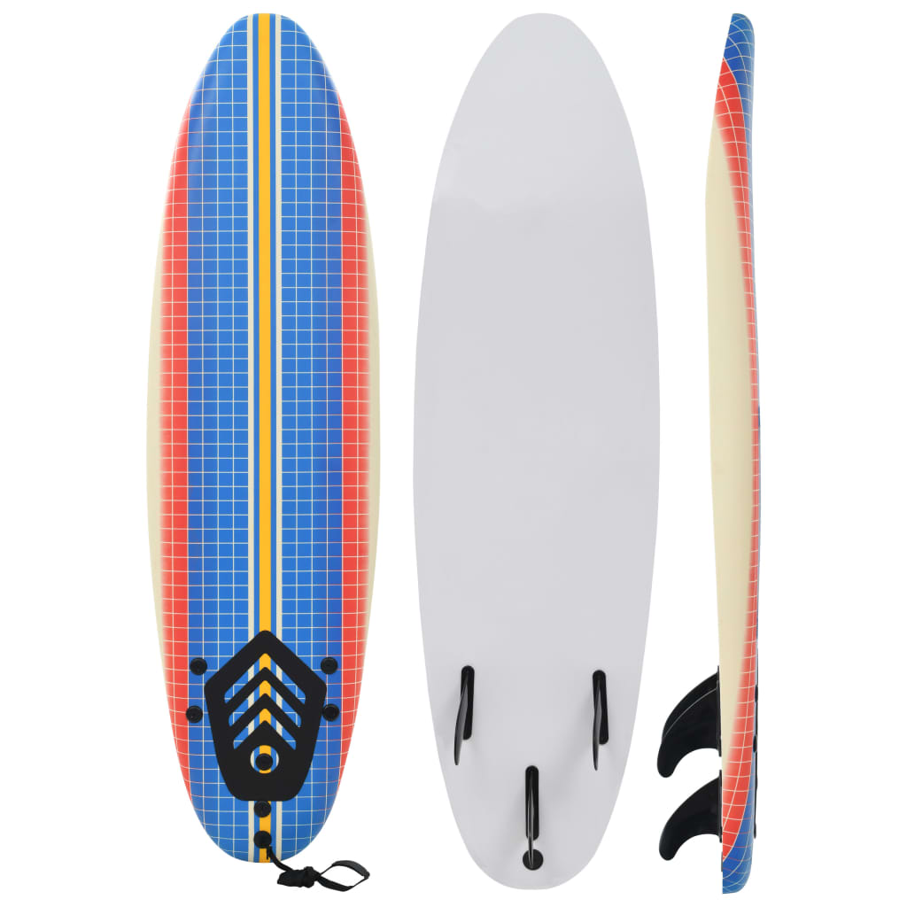 Surfbrett 170 cm Streifen