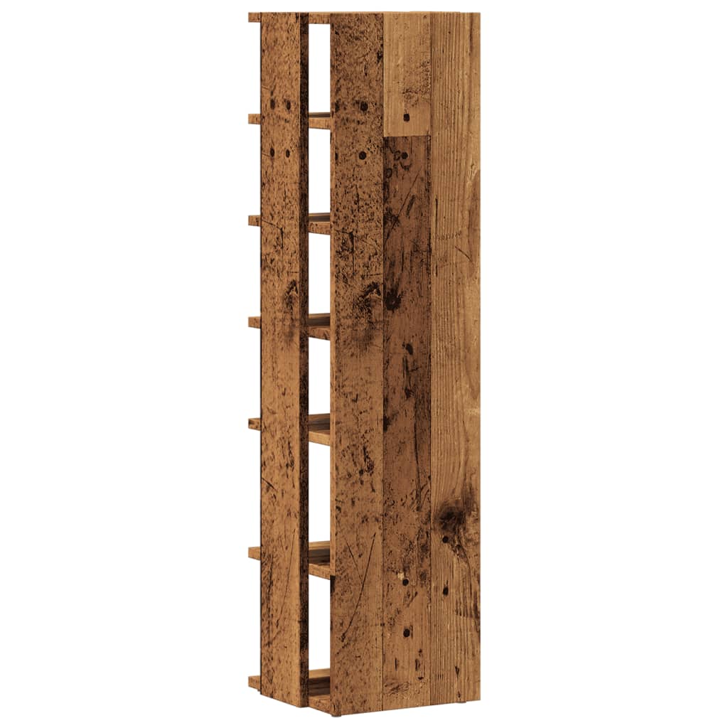 Schuhschrank Weiß 27,5x27x102 cm Holzwerkstoff
