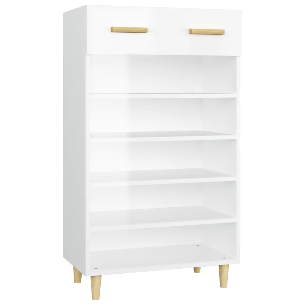 Schuhschrank mit Regal Altholz 60 x 35 x 105 cm Holzwerkstoff
