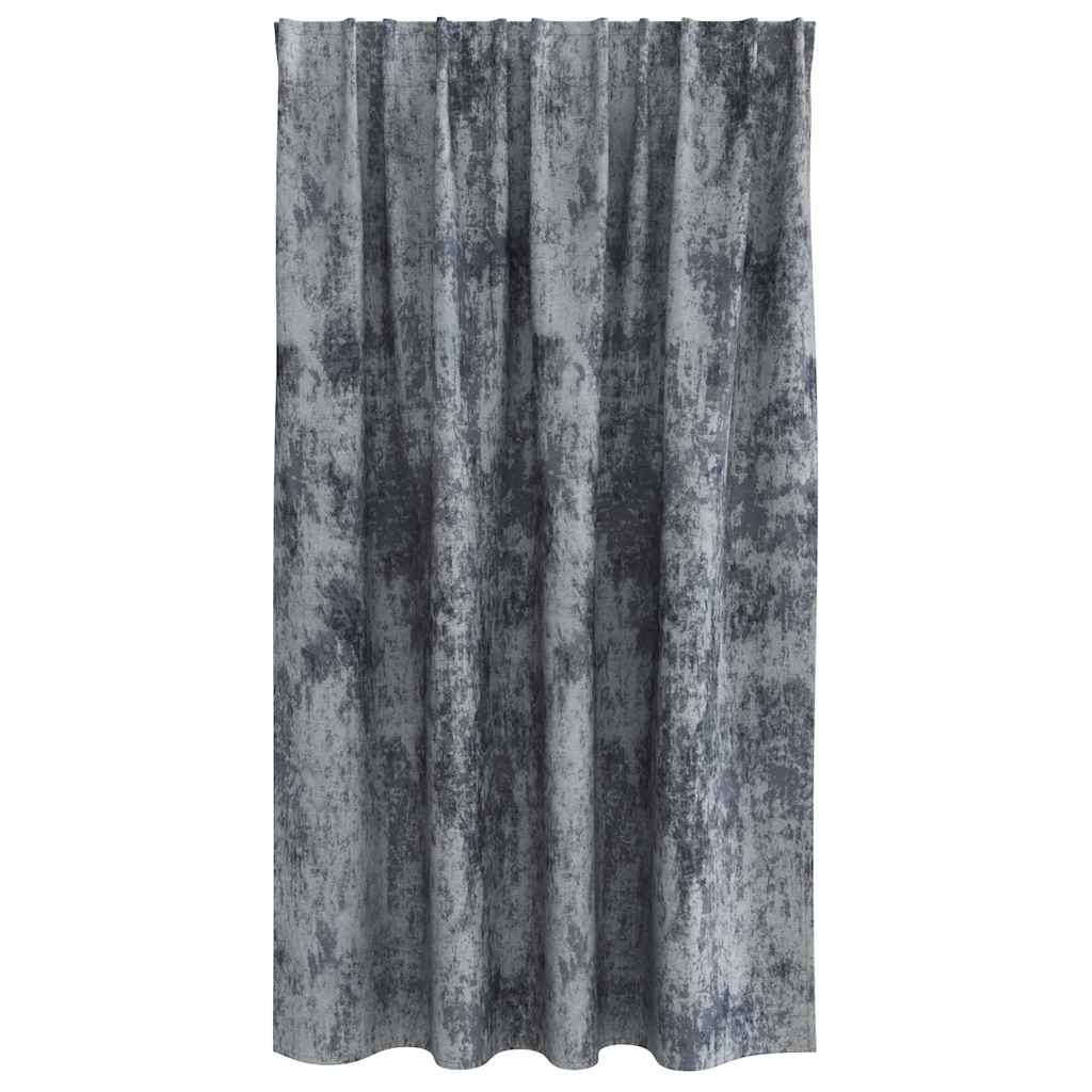 Samtvorhänge mit Vorhängen 2 pcs Weinrot 140 x 140 cm Samt