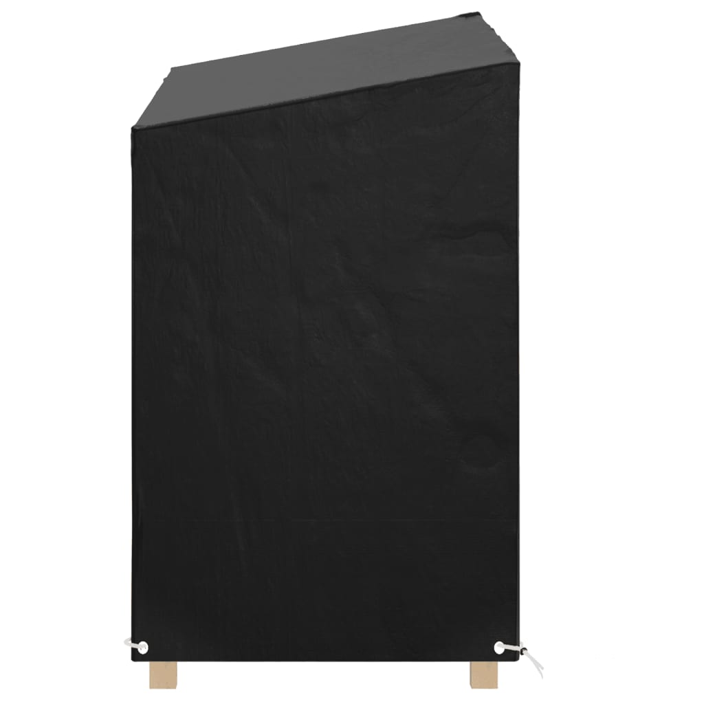 Hollywoodschaukel-Abdeckungen 2 Stk. 10 Ösen 255x145x170 cm
