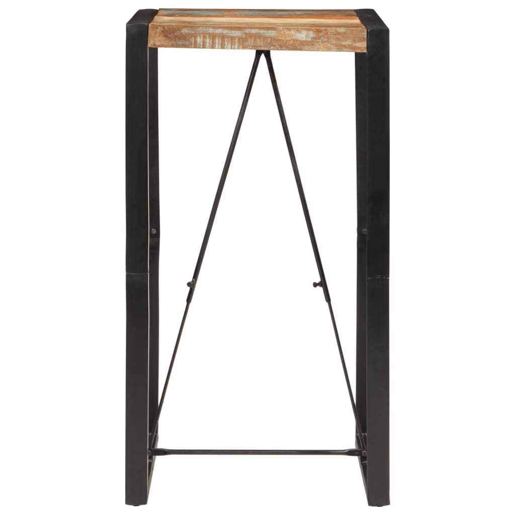 Bartisch 110 x 60 x 110 cm Massivholz Mango