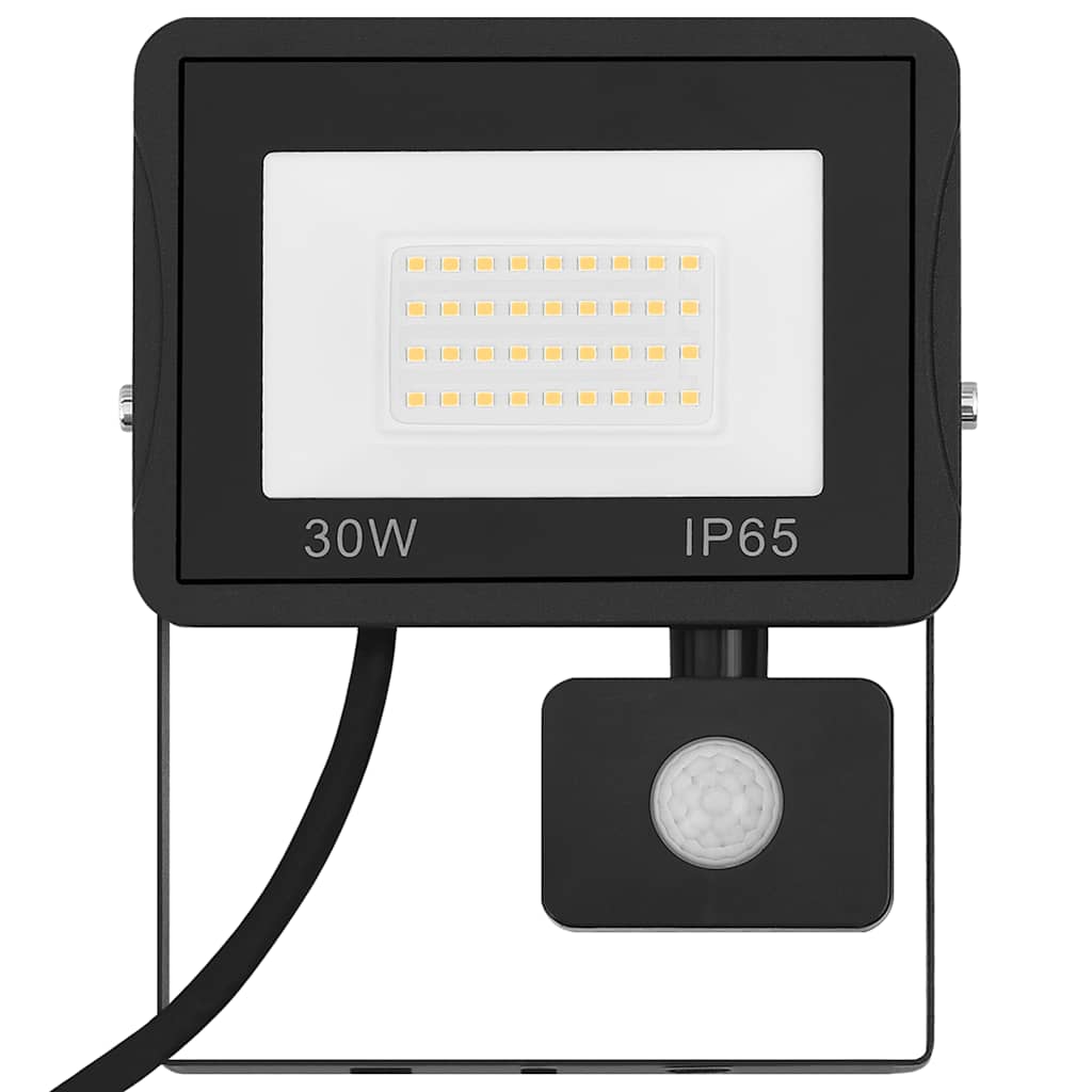 LED-Fluter mit Sensor 10W Warmweiß
