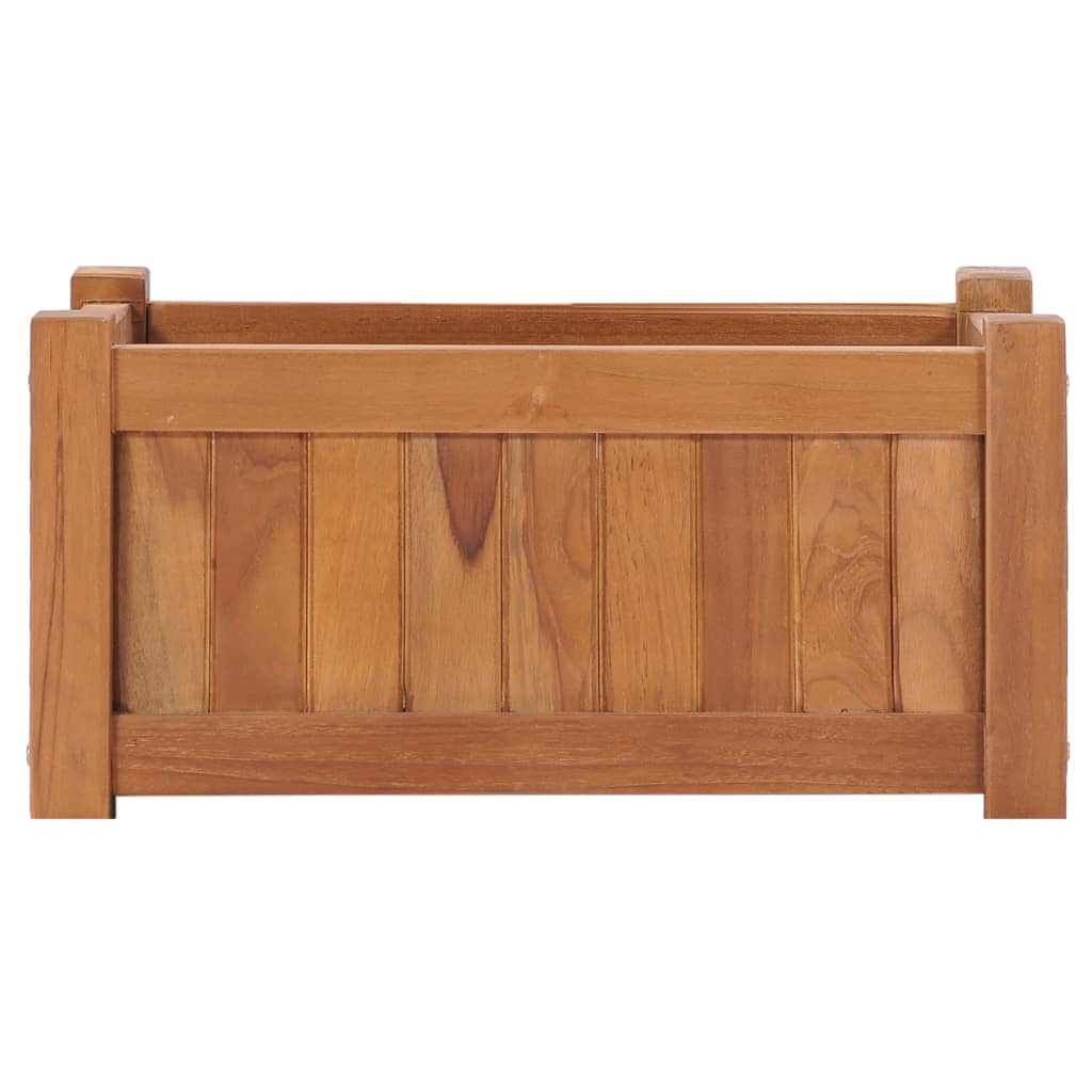 Hochbeet 150x30x25 cm Massivholz Teak