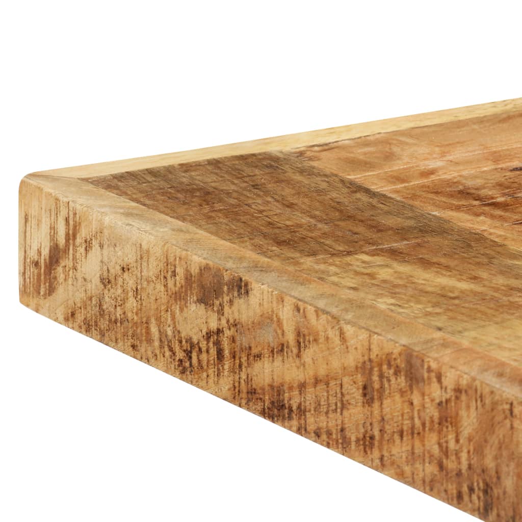 Esstisch Massivholz Mango und Stahlgestell 180 cm