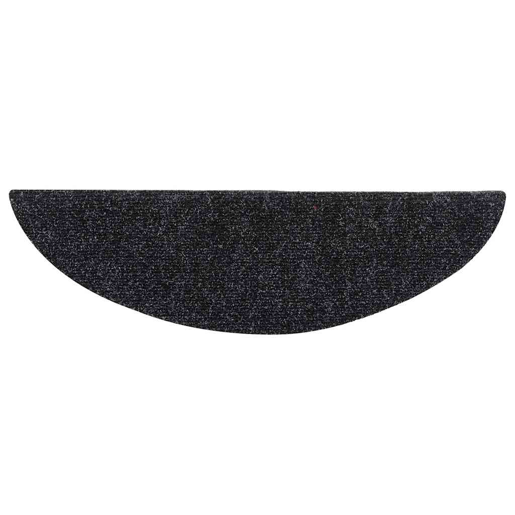 Stufenmatten Selbstklebend 15 Stk. 56x17x3 cm Hellbraun Halbrund