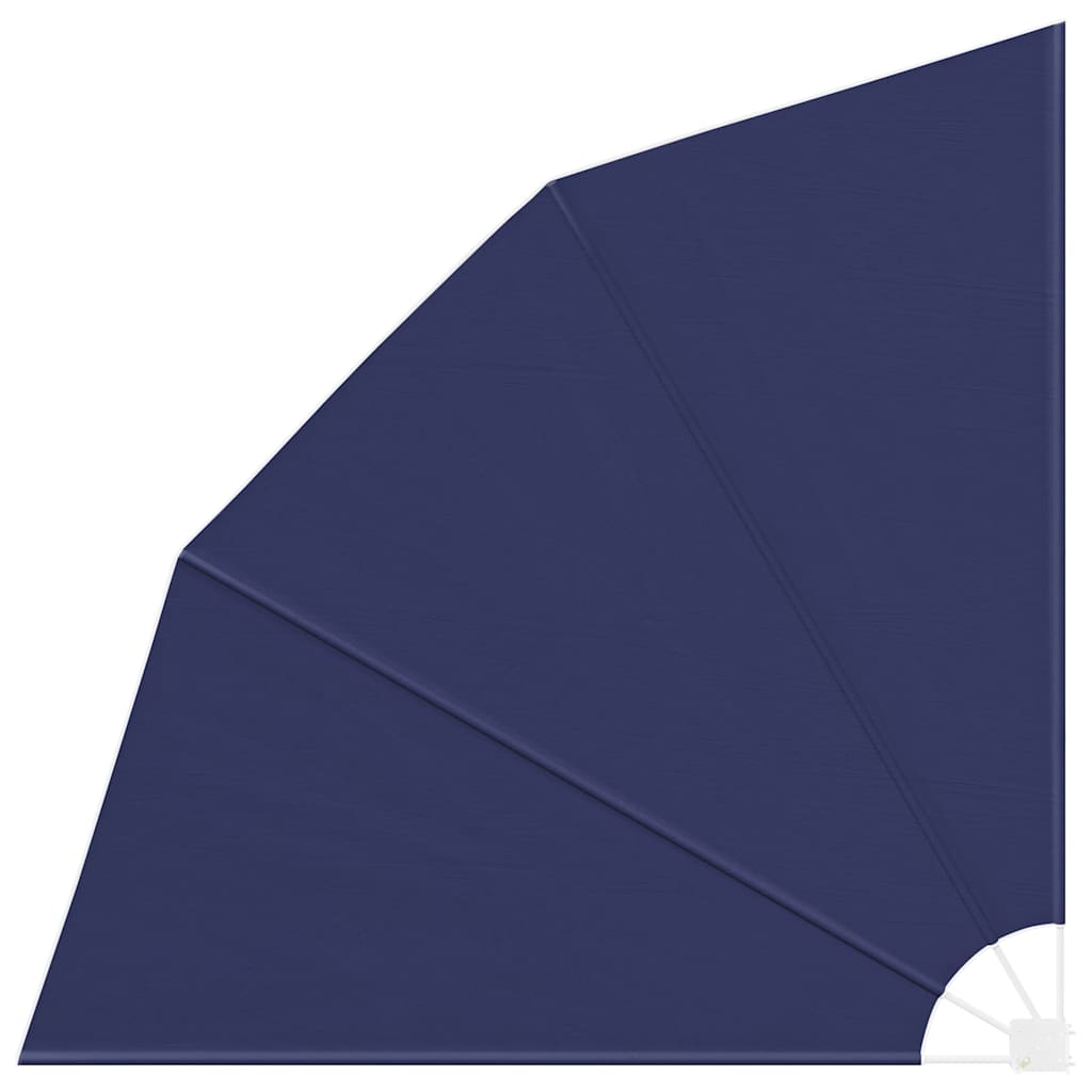 Faltbarer Balkonfächer Grau 210×210 cm
