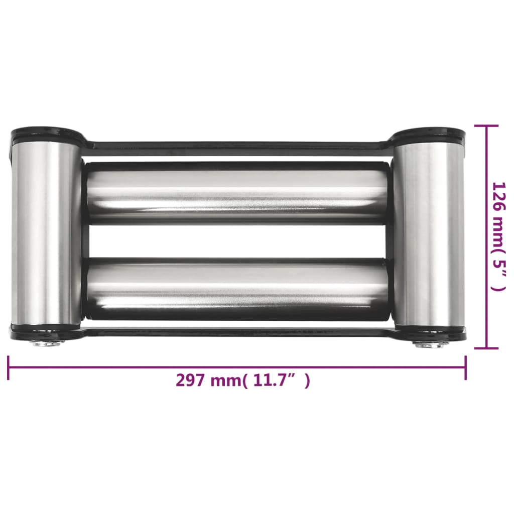 4-Wege-Rollenseilfenster Stahl 1500-3000 lbs