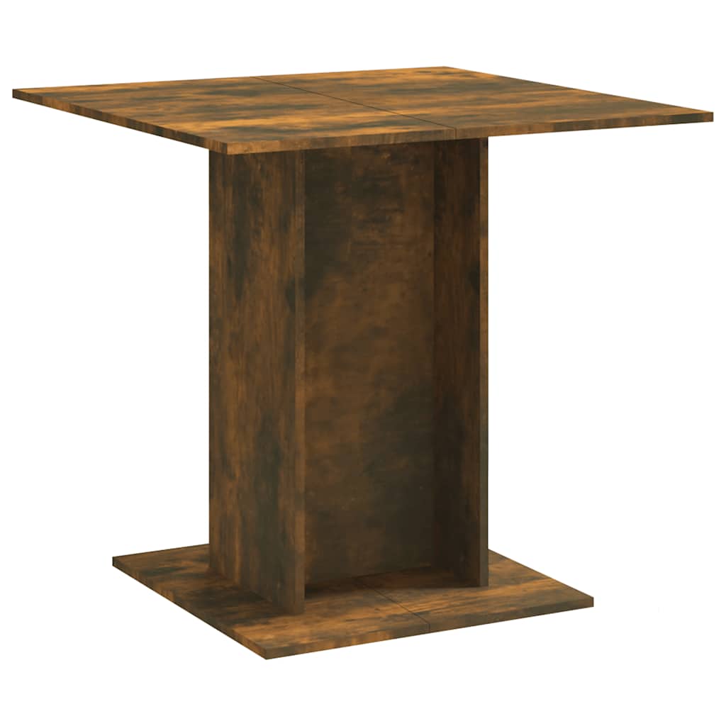 Esstisch Weiß 80x80x75 cm Holzwerkstoff