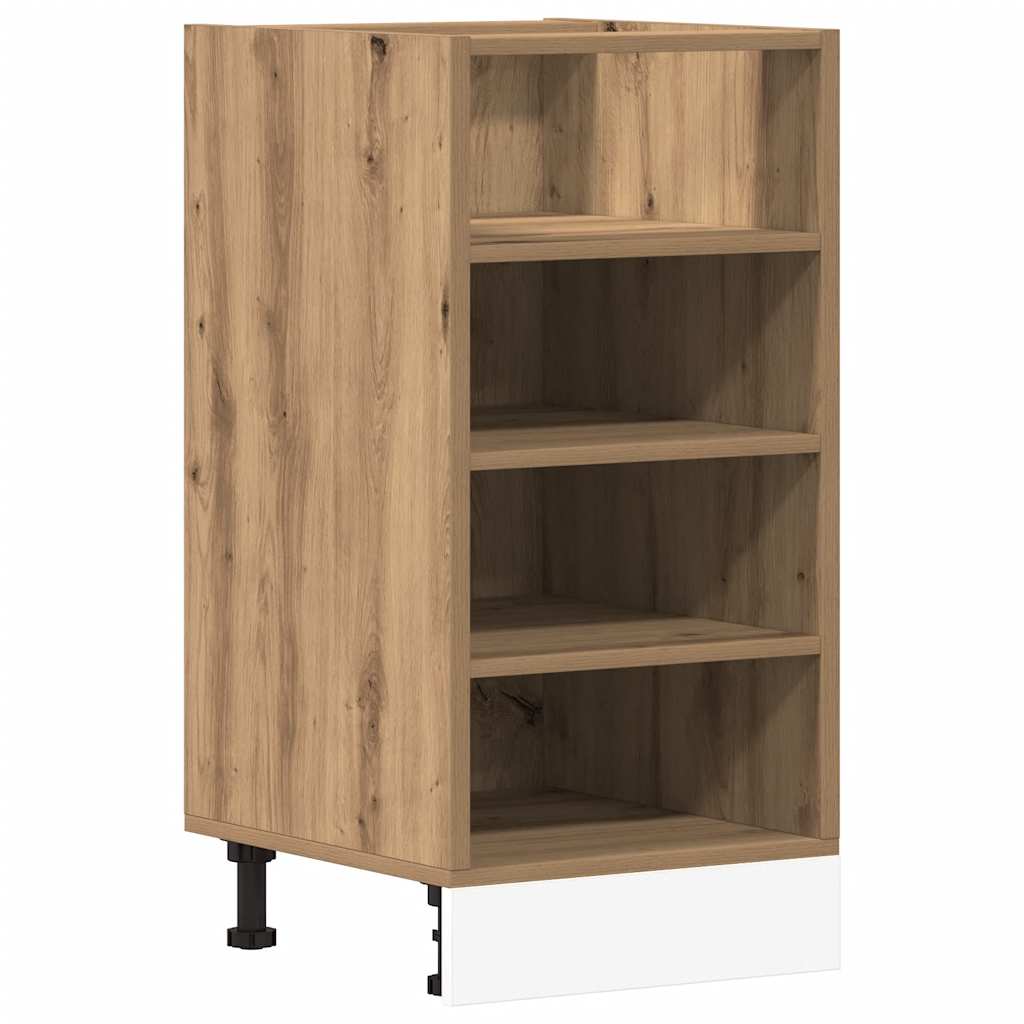 Unterschrank Lyon Weiß 60x46x81,5 cm Holzwerkstoff