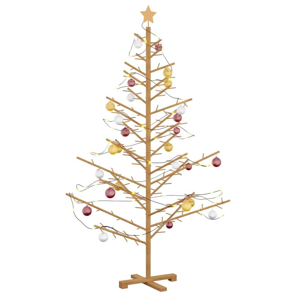 Holz Weihnachtsbaum Natur 150 cm Massives Kiefernholz