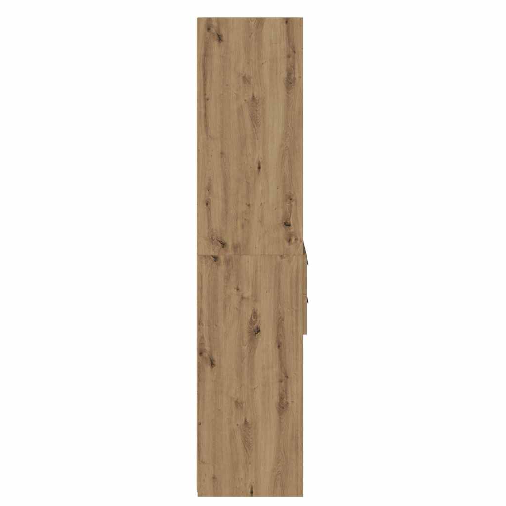Highboard Altholz 50 x 42,5 x 185 cm Holzwerkstoff