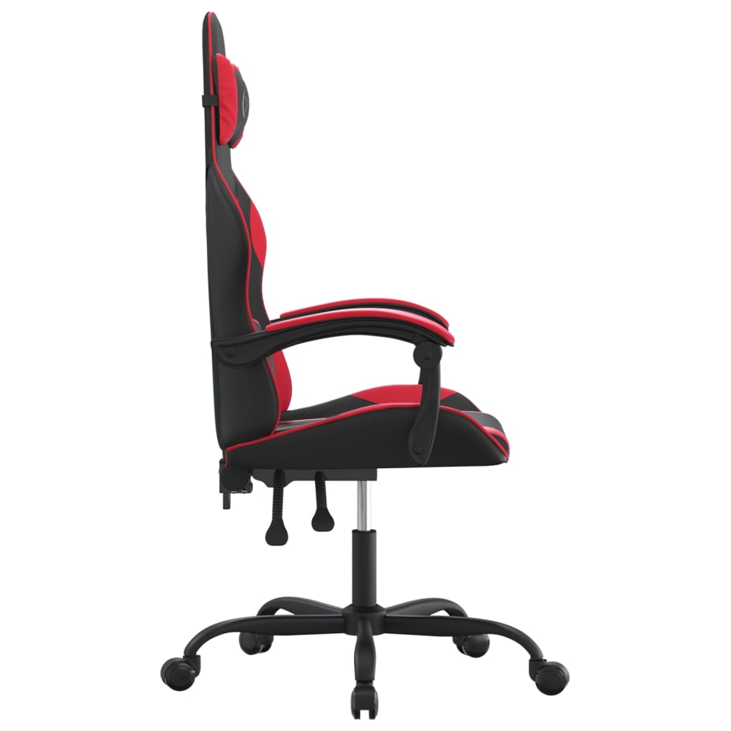 Gaming-Stuhl Schwarz und Golden Kunstleder
