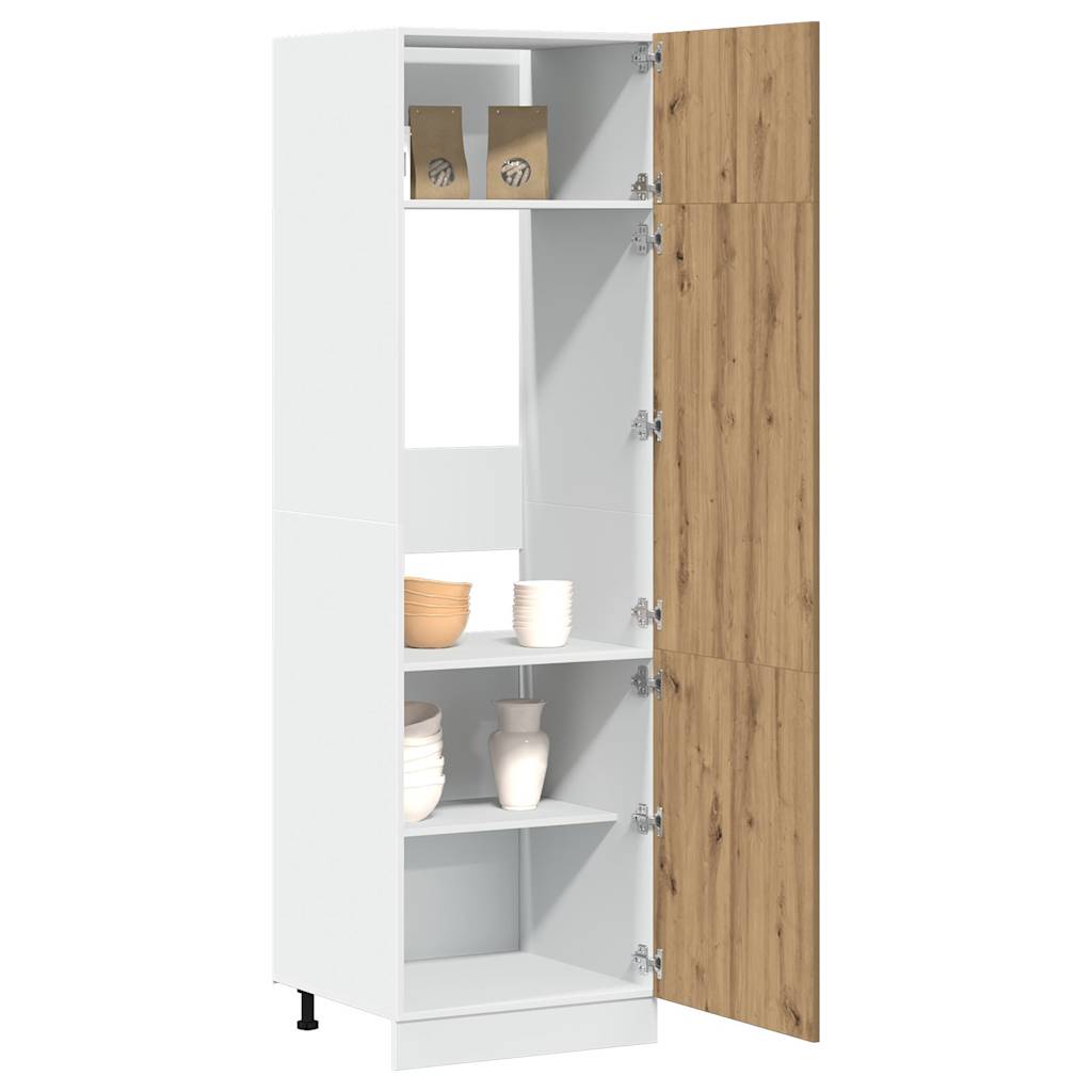 Unterschrank Lyon Weiß 60x46x81,5 cm Holzwerkstoff