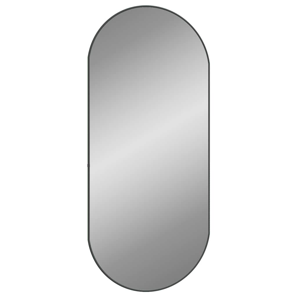 Wandspiegel Silbern 50x20 cm Oval