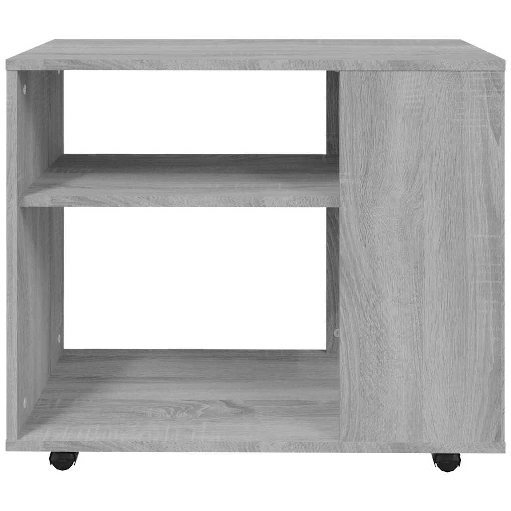 Beistelltisch Weiß 70x35x55 cm Holzwerkstoff