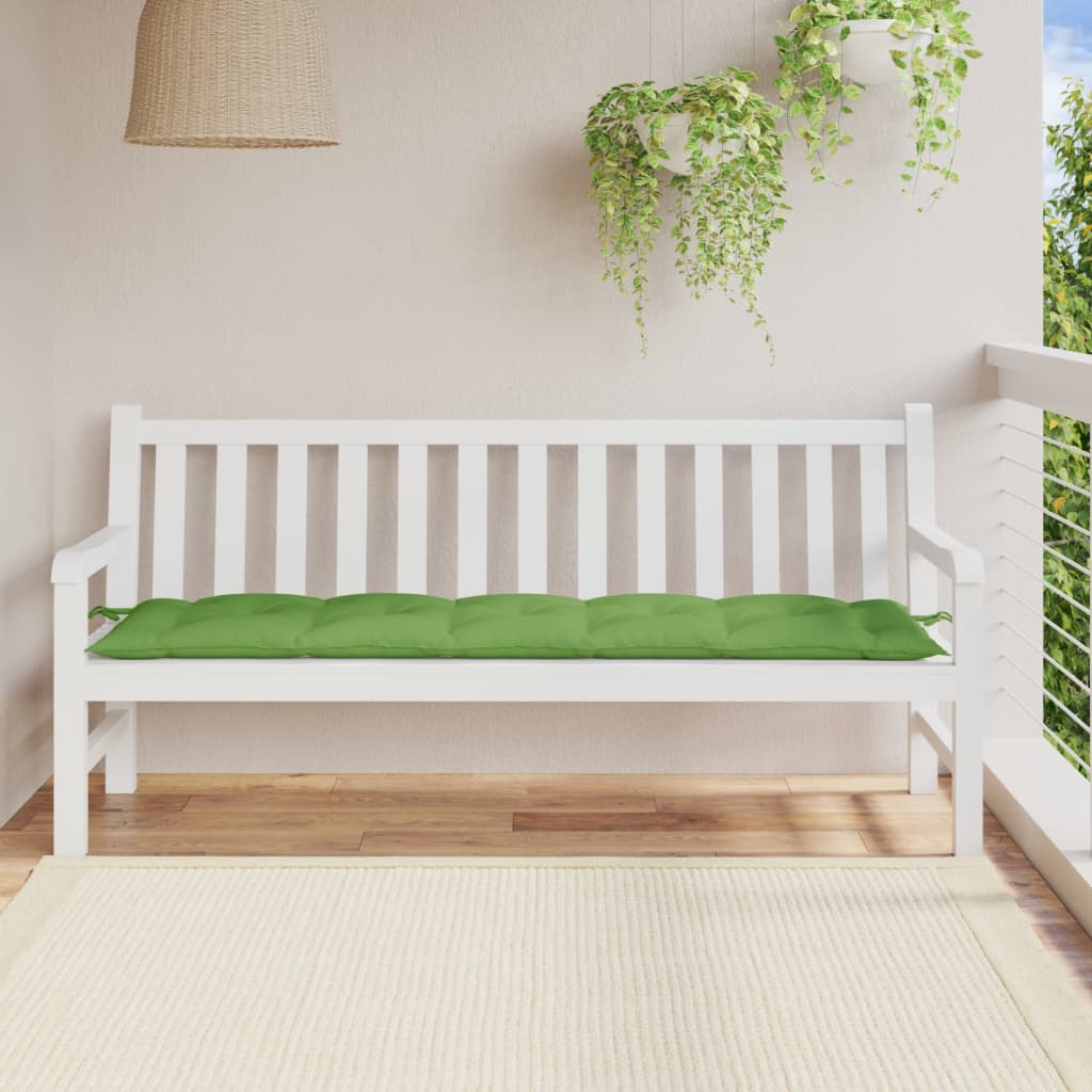 Gartenbank-Auflage Melange Anthrazit 100x50x7 cm Stoff
