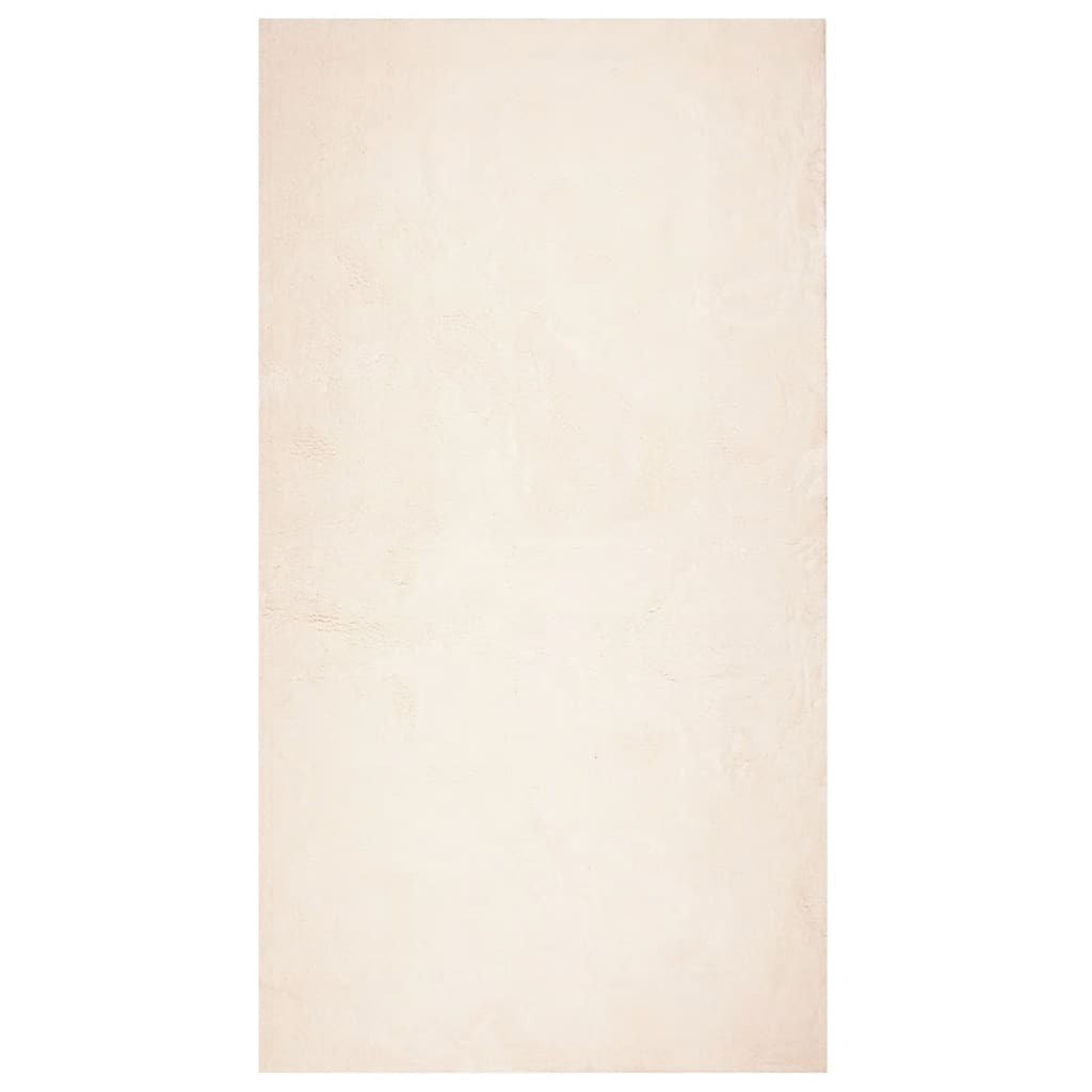Teppich HUARTE Kurzflor Weich und Waschbar Anthrazit 60x110 cm